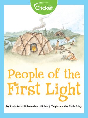 cover image of People of the First Light